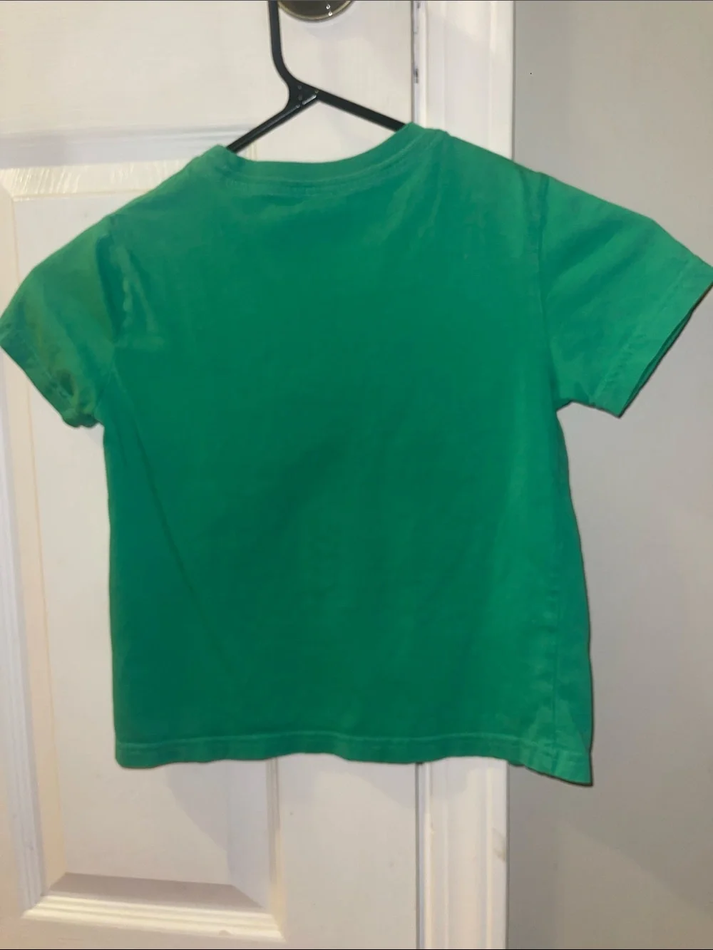 Ralph Lauren Green Short-Sleeve Crewneck Tee with Pink Pony